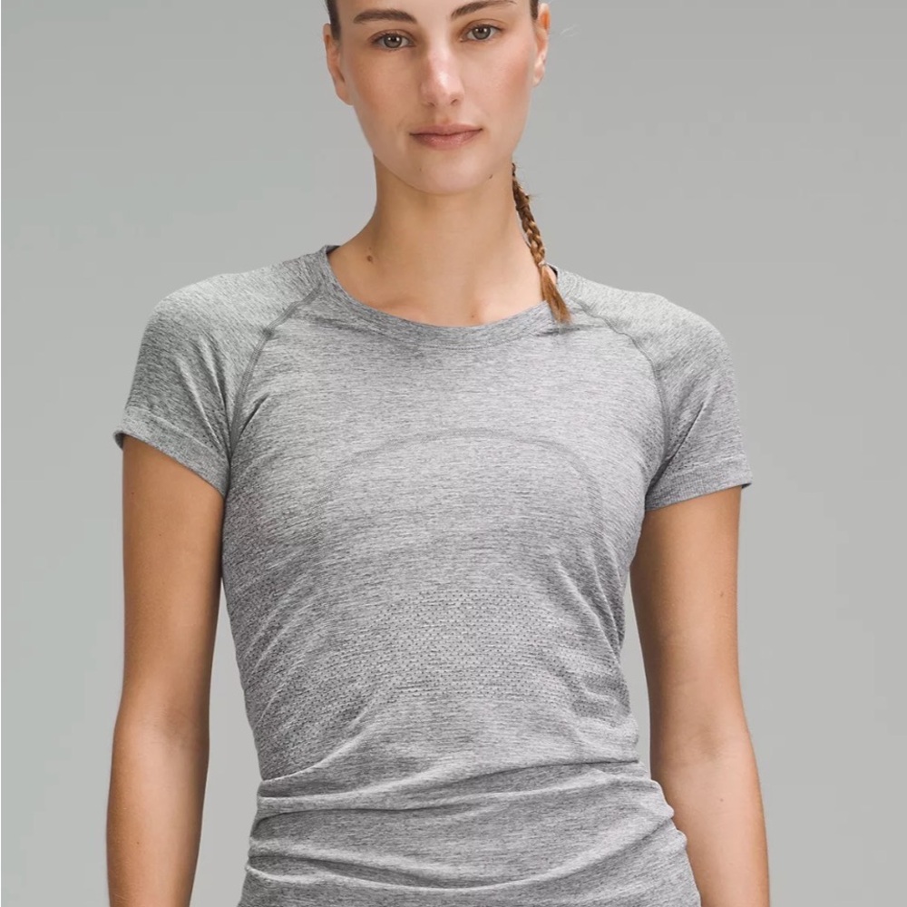 Lululemon Gray Swiftly Tech Short Sleeve